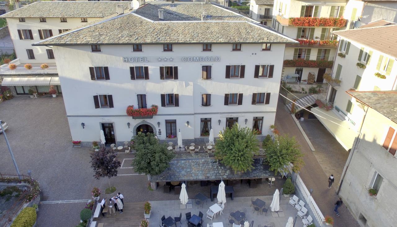 Hotel Ristorante Combolo Teglio Exterior photo